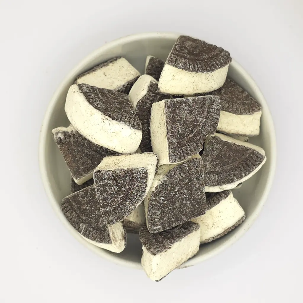 ايس كريم اوريو مجفف بالتبريد