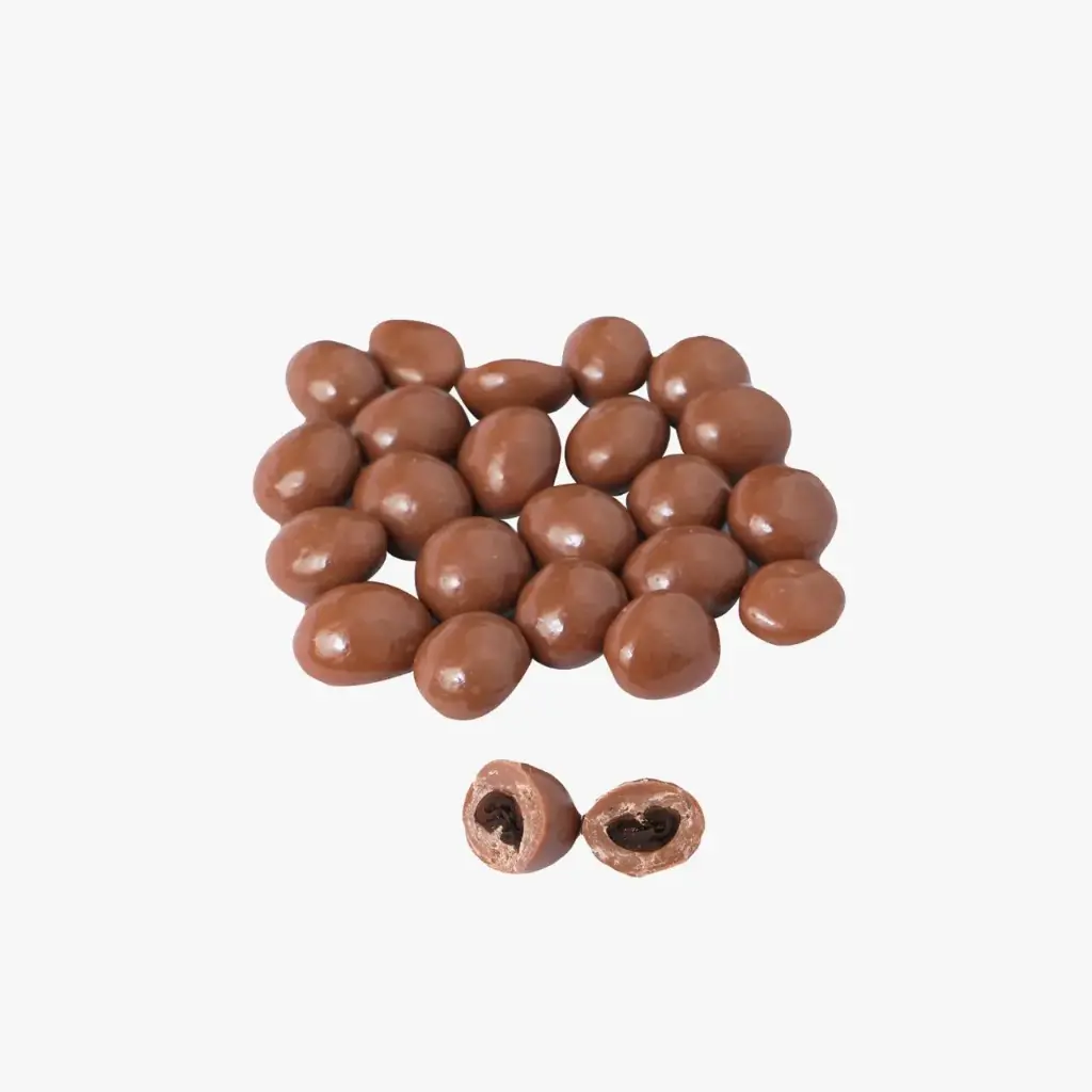 حبات البن بالشوكولا