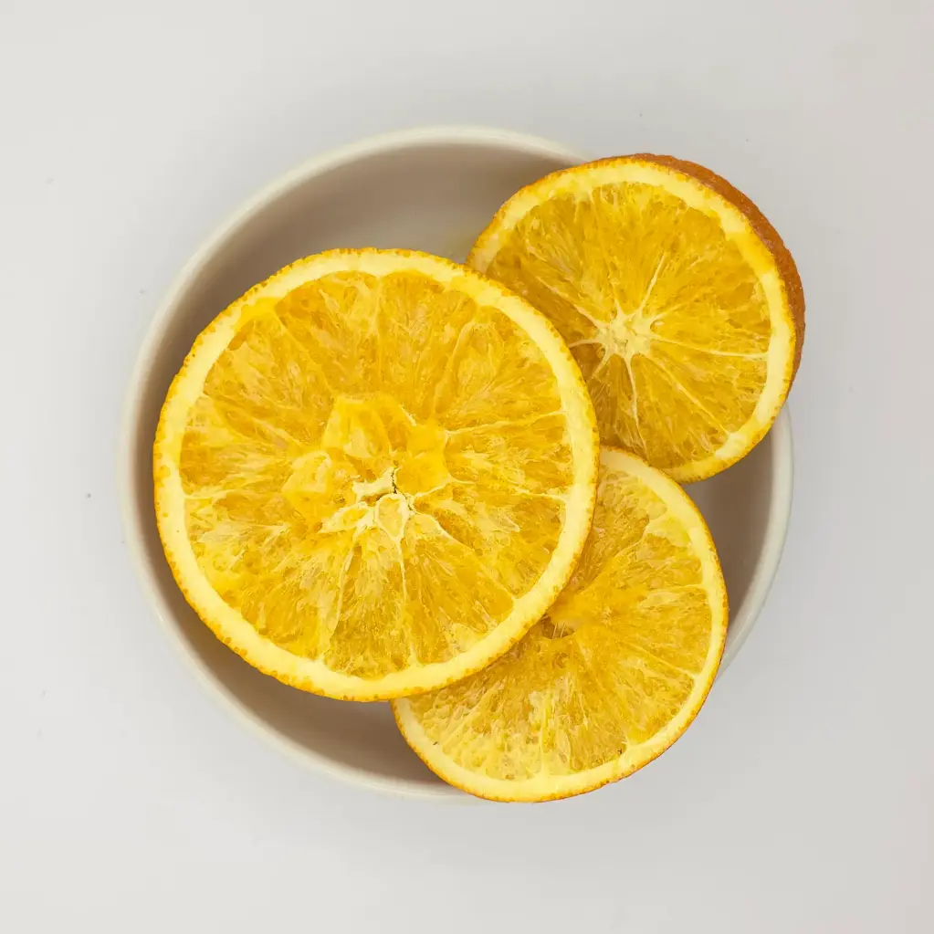 برتقال مجفف بالتبريد