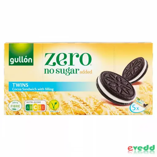 Gullon - Zero Sugar Free -Twins Cocoa sandwich with filling